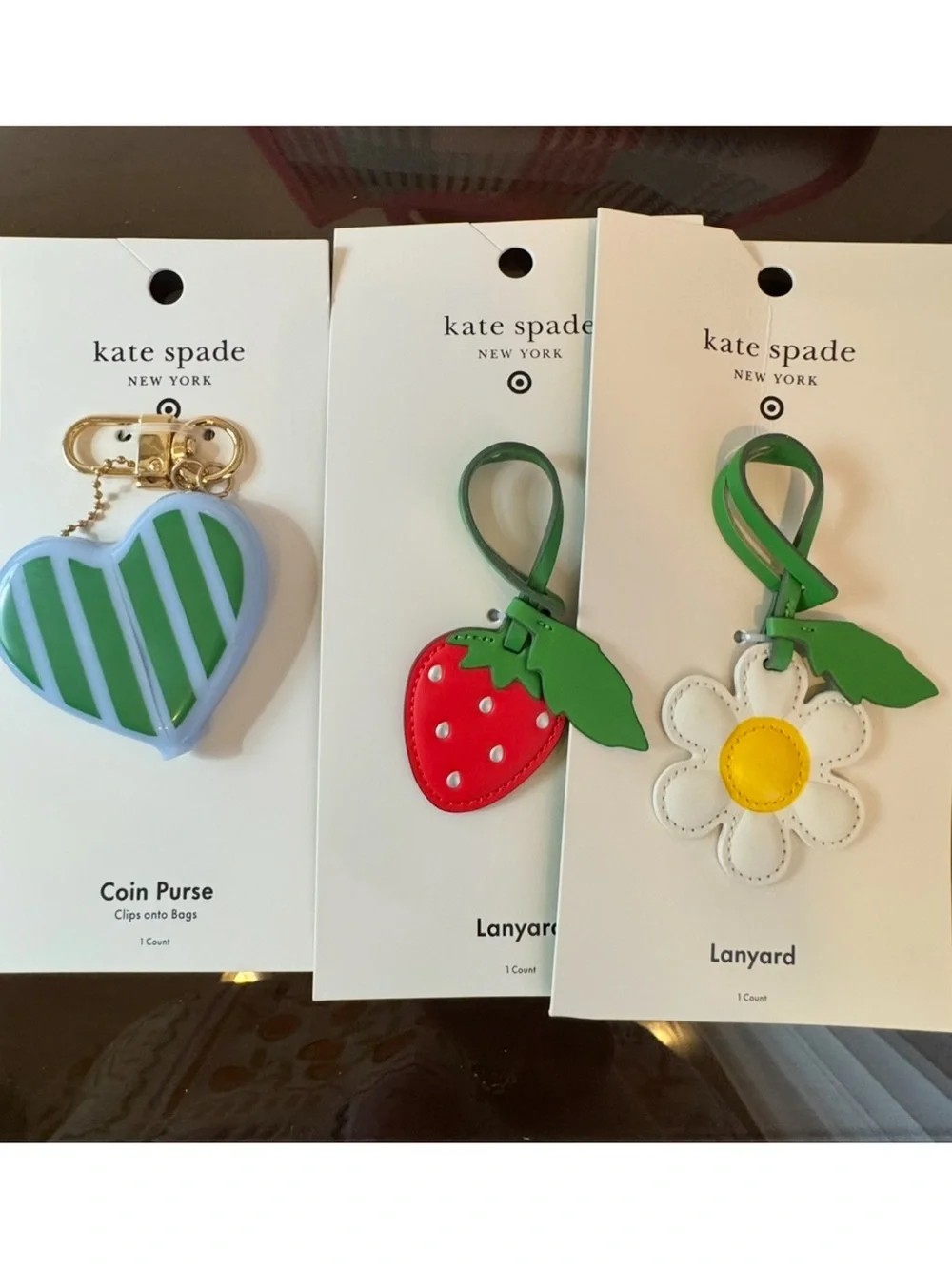 Limited Edition Kate Spade/  Target Hair Clip Set